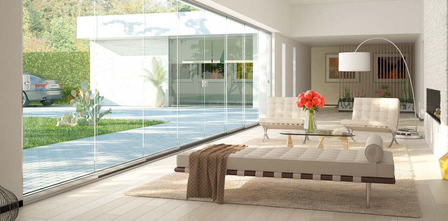 Verande e vetrate mobili